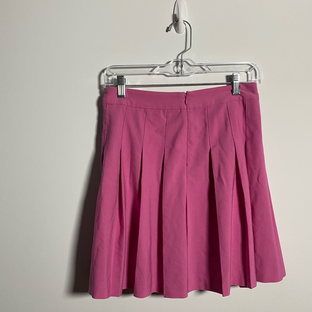 Sun-deh Elegant Pink Pleated Skirt - Picture 2 of 2